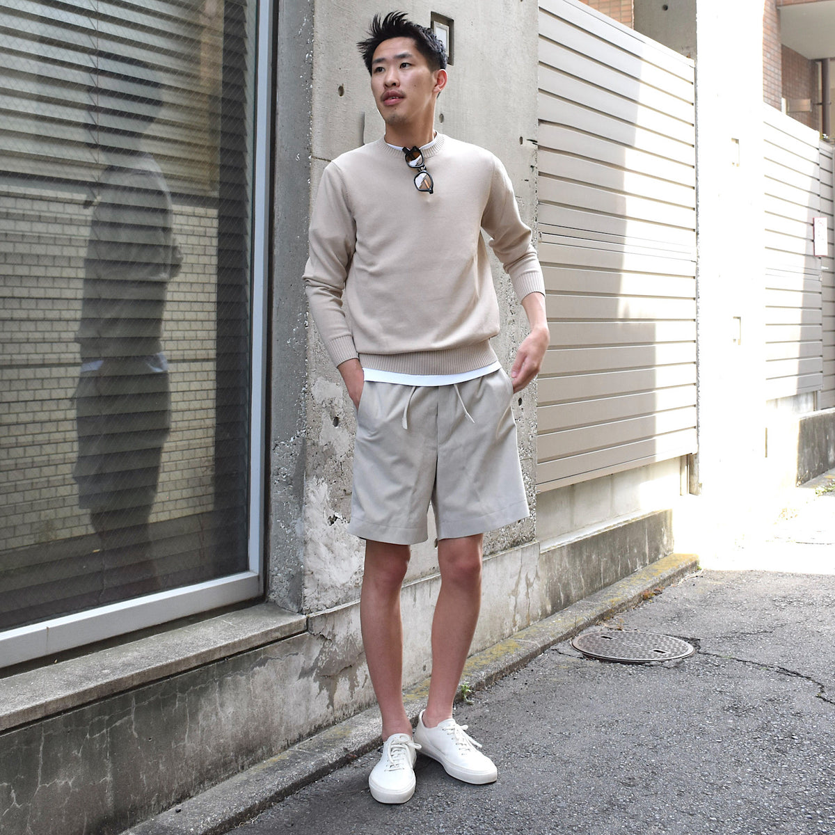 アルマ / Lamb Suede ショートパンツ/PACIFIC