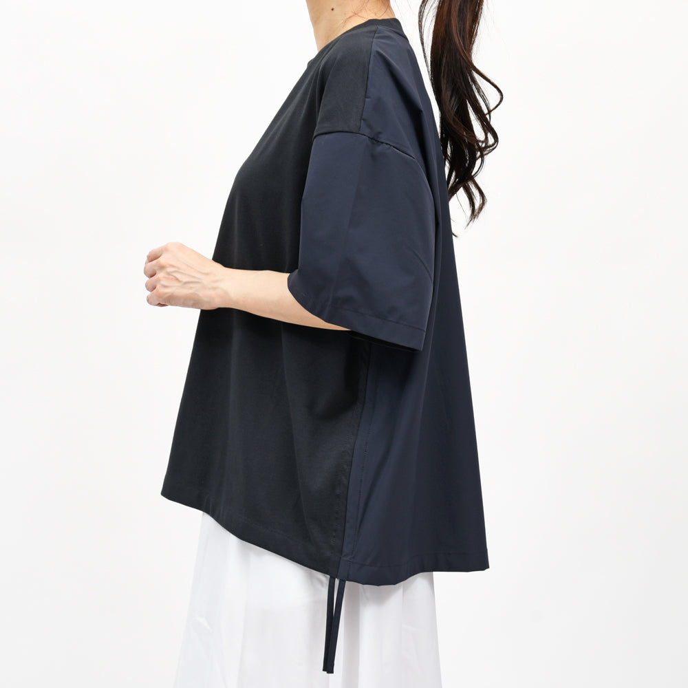 HERNO(ヘルノ)JG000320D-52000 ナイロンクルーネックTシャツ