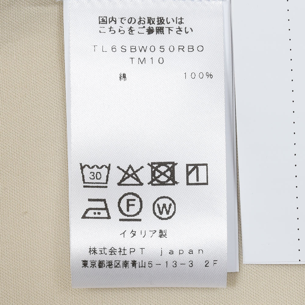 PT TORINO(ピーティートリノ) スーパーライトコットン オープンカラーシャツ TM10