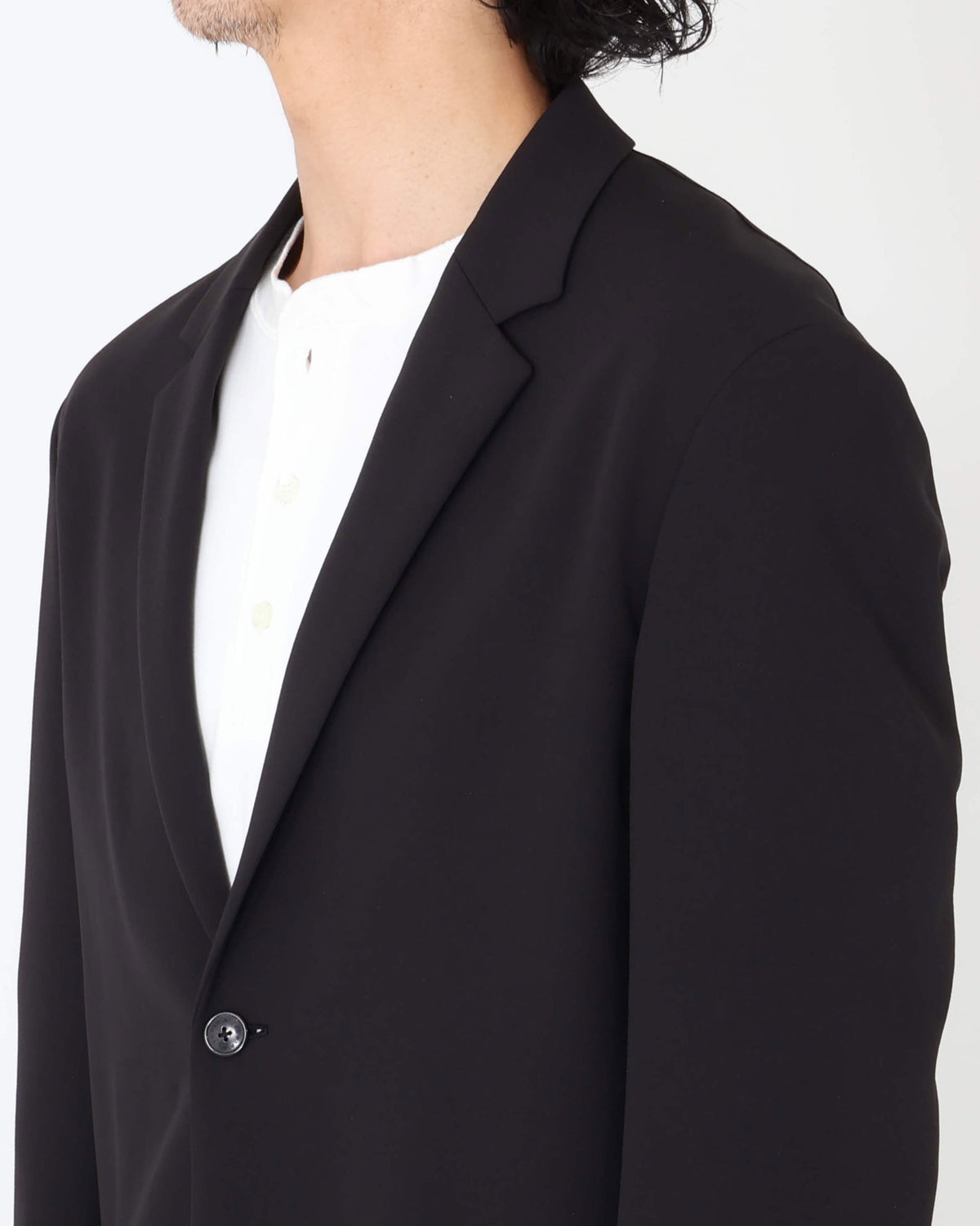 イスピラ / JA-IS-AS-0-003 2B テーラードJACKET / ブラック