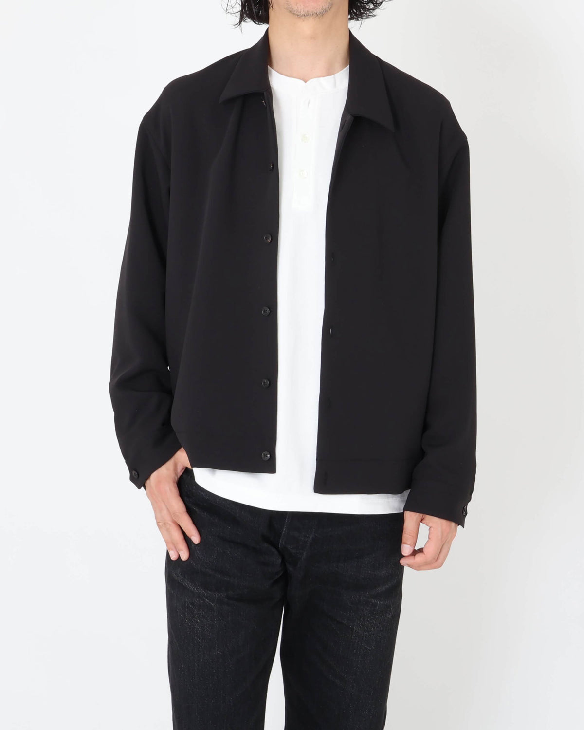 イスピラ / BL-IS-AS-9-002 コーチJACKET / ブラック