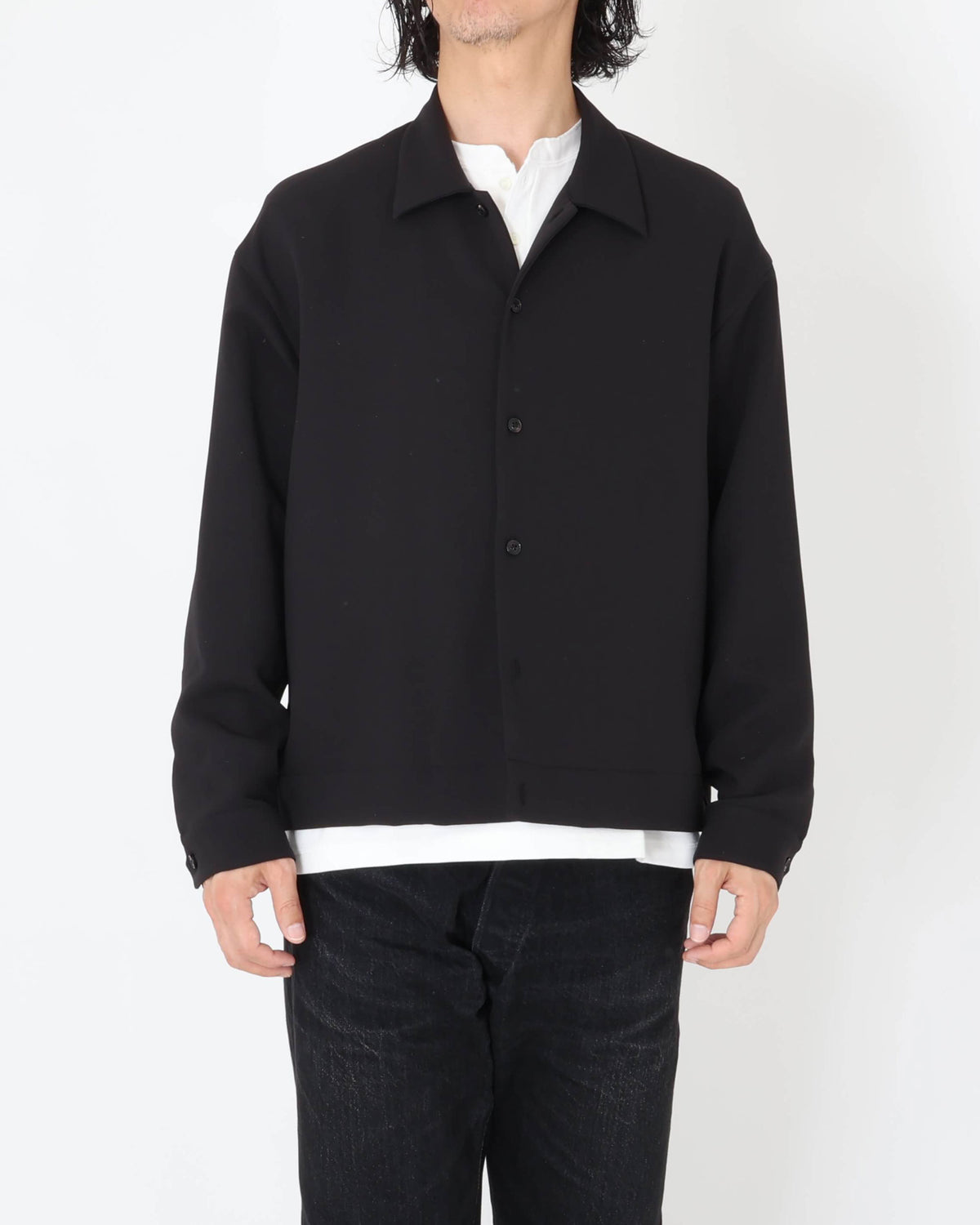 イスピラ / BL-IS-AS-9-002 コーチJACKET / ブラック