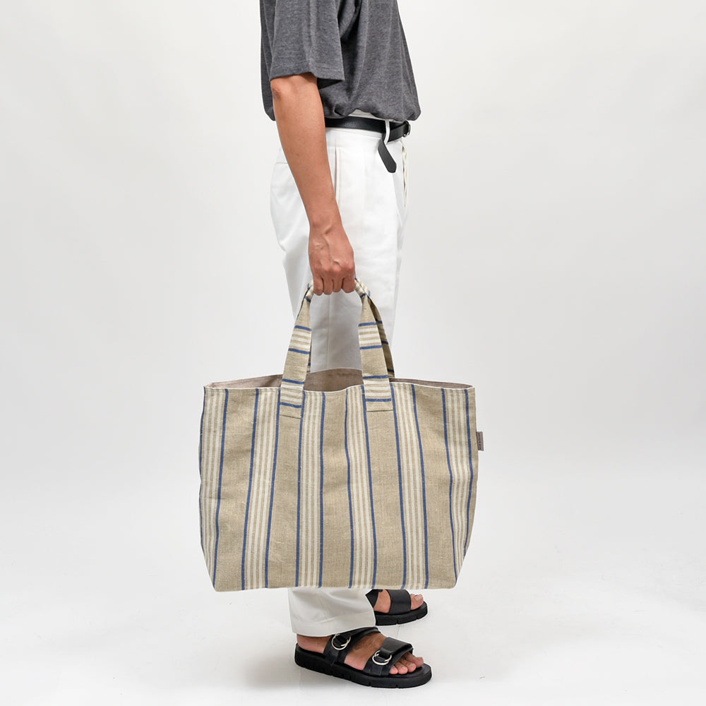 THIEFFRY FRERES(ティエフリー フレール) SHOPPING BAG フレンチリネン トートバッグ