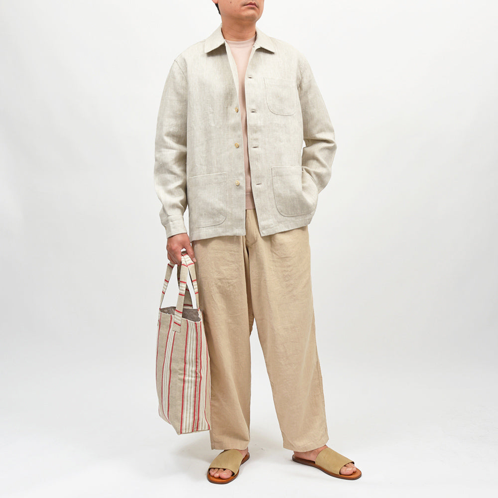 THIEFFRY FRERES(ティエフリー フレール) TOTE BAG フレンチリネン トートバッグ
