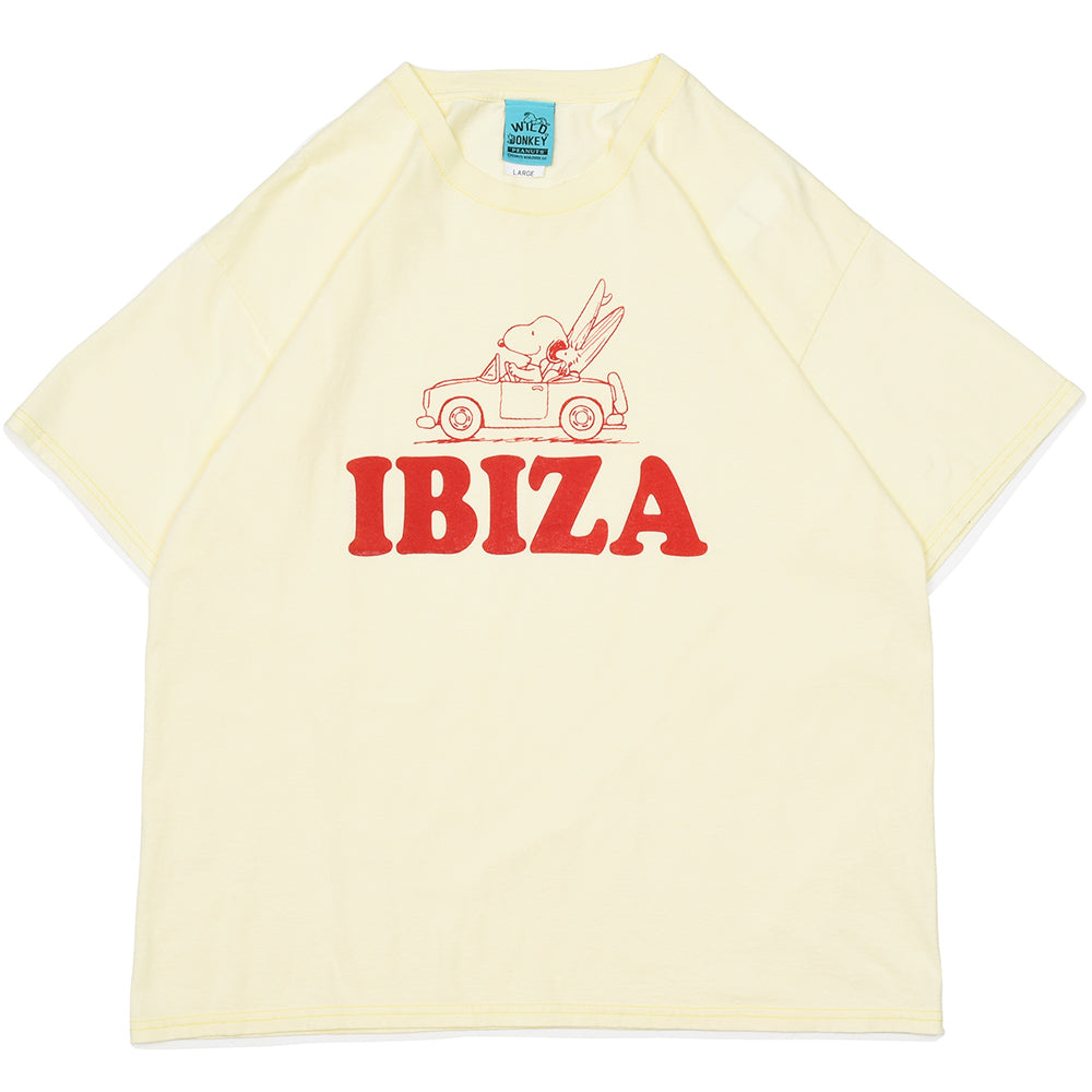 WILD DONKEY(ワイルド ドンキー) IBIZA TSHIRT コットン クルーネック プリントTシャツ