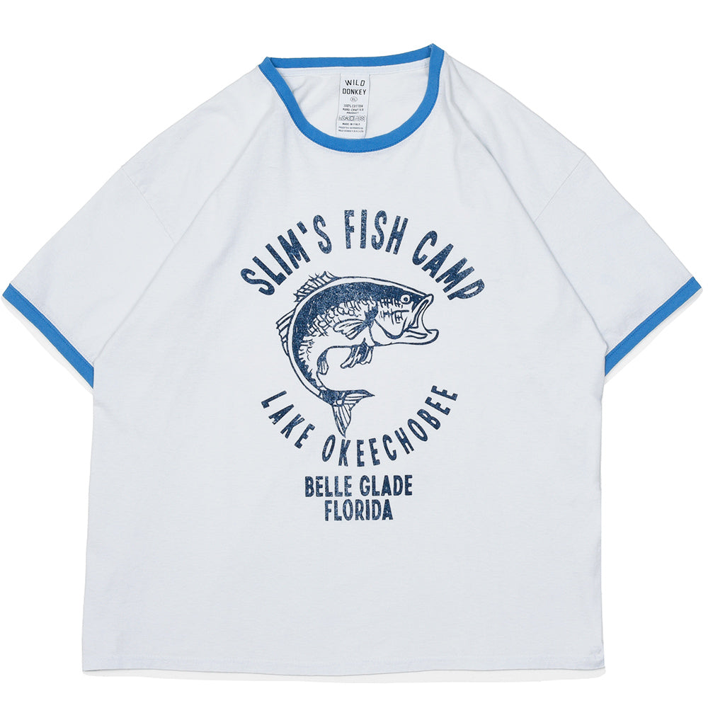 WILD DONKEY(ワイルド ドンキー) SLIMS TSHIRT コットン クルーネック プリントTシャツ