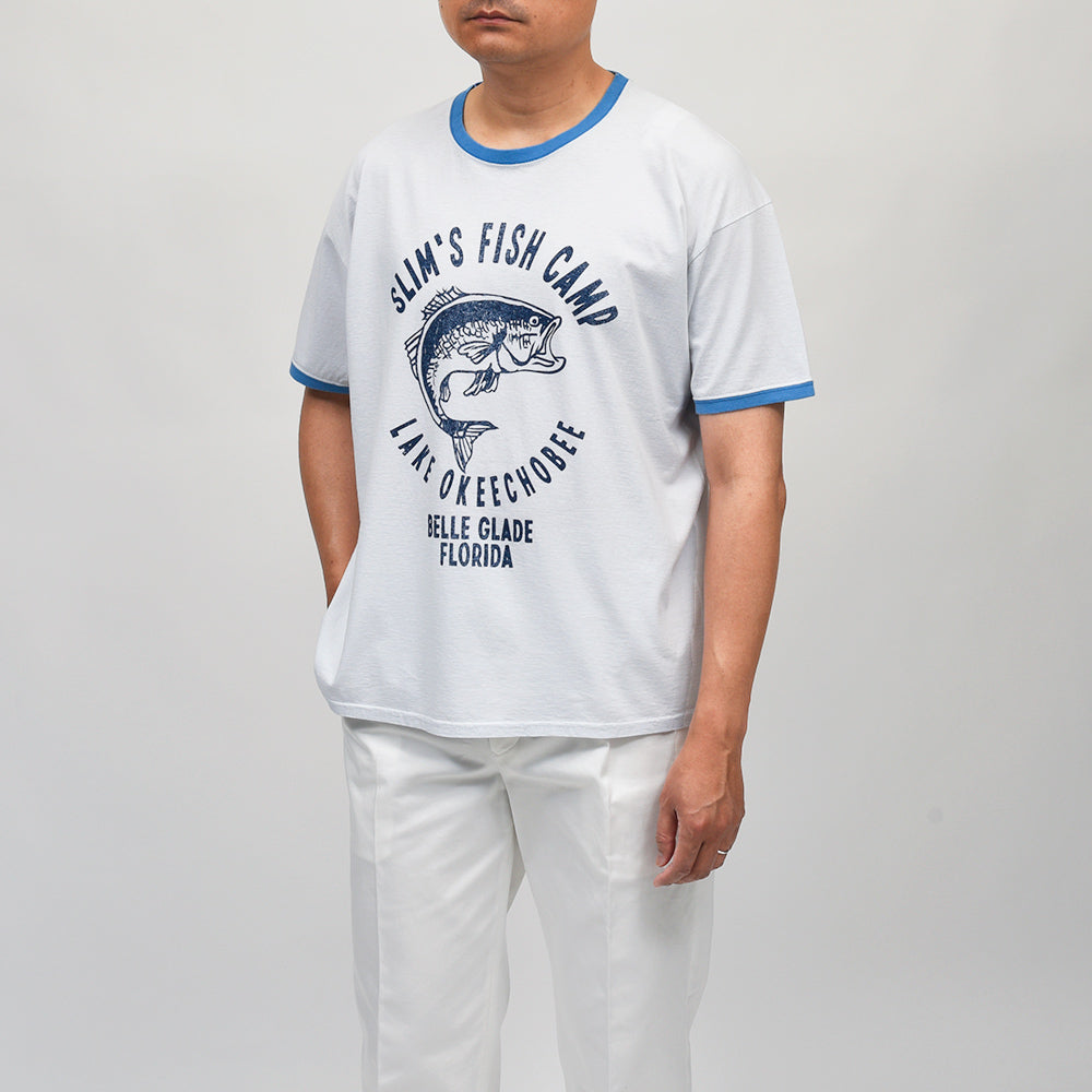 WILD DONKEY(ワイルド ドンキー) SLIMS TSHIRT コットン クルーネック プリントTシャツ