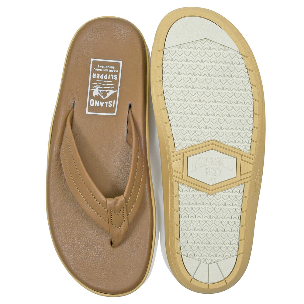 ISLAND SLIPPER(アイランドスリッパ) 202 フルグレインレザー トング レザーサンダル