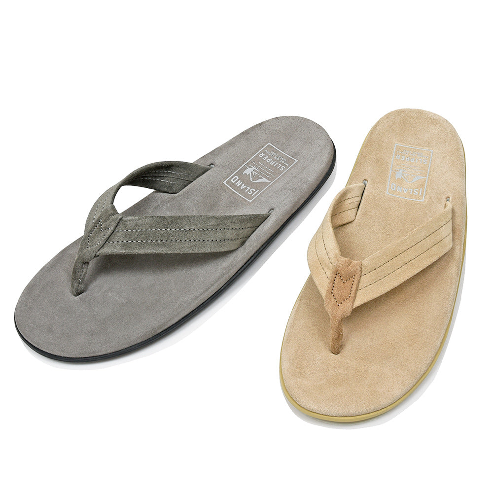 ISLAND SLIPPER(アイランドスリッパ) 203 スエード トング レザーサンダル