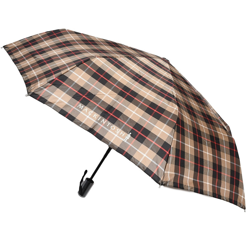 MACKINTOSH(マッキントッシュ) UVカット ポリエステル タータンチェック フォールディングアンブレラ AYR UMBRELLA