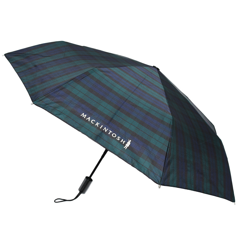 MACKINTOSH(マッキントッシュ) UVカット ポリエステル タータンチェック フォールディングアンブレラ AYR UMBRELLA