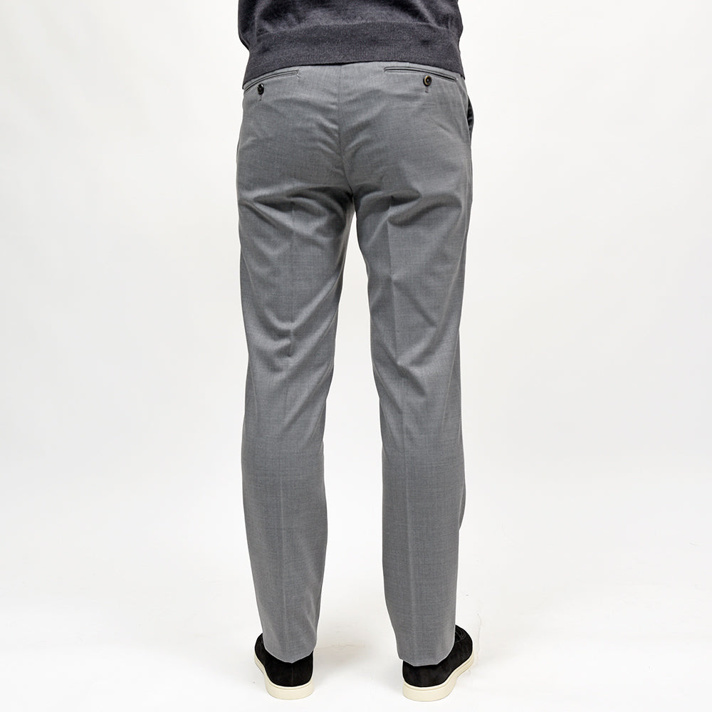 PT TORINO(ピーティートリノ) Travel ウォッシャブルライトテクノウール ストレッチ サージ ノープリーツドレスパンツ SLIM FIT/VD06