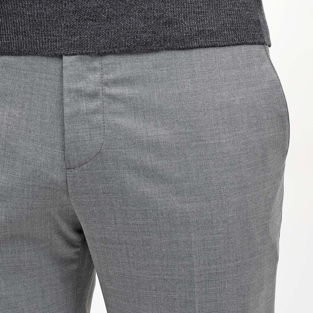 PT TORINO(ピーティートリノ) Travel ウォッシャブルライトテクノウール ストレッチ サージ ノープリーツドレスパンツ SLIM FIT/VD06