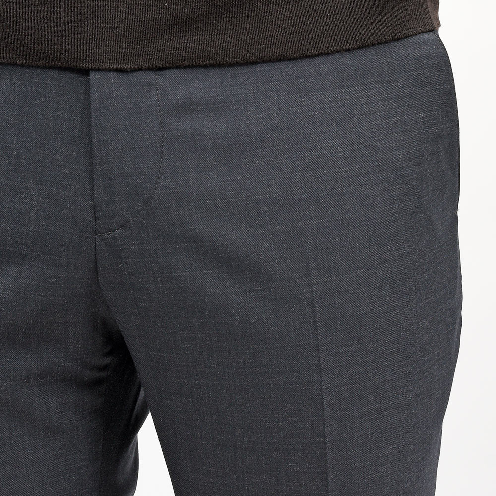 PT TORINO(ピーティートリノ) Travel ウォッシャブルライトテクノウール ストレッチ サージ ノープリーツドレスパンツ SLIM FIT/VD06