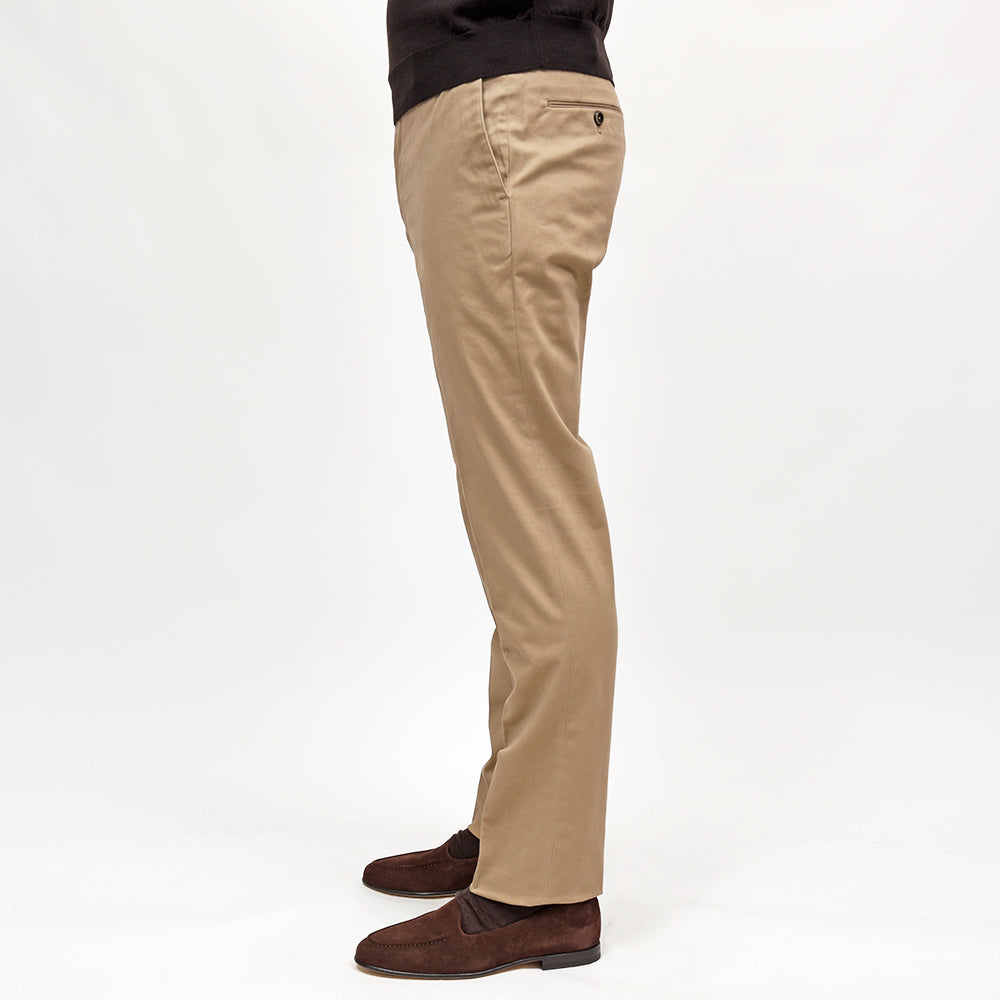 PT TORINO(ピーティートリノ) コットン ストレッチ ギャバジン ノープリーツパンツ SLIM FIT/VD03