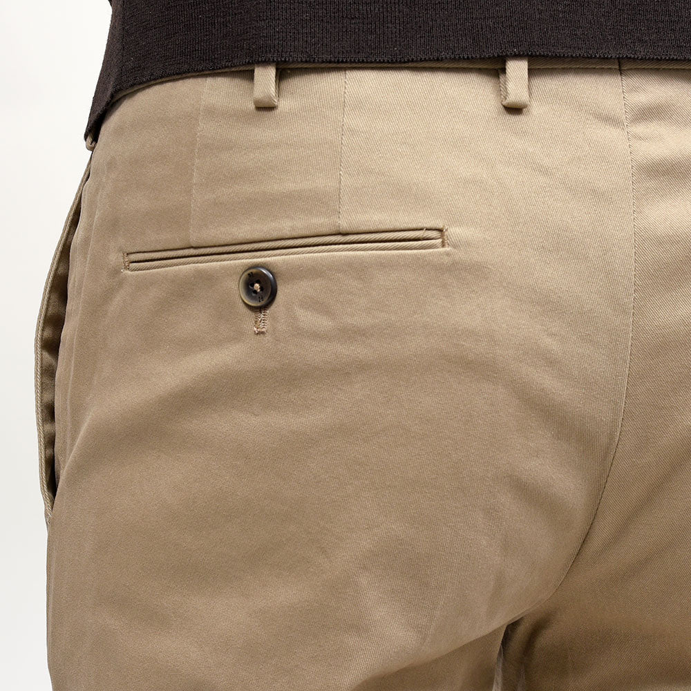 PT TORINO(ピーティートリノ) コットン ストレッチ ギャバジン ノープリーツパンツ SLIM FIT/VD03