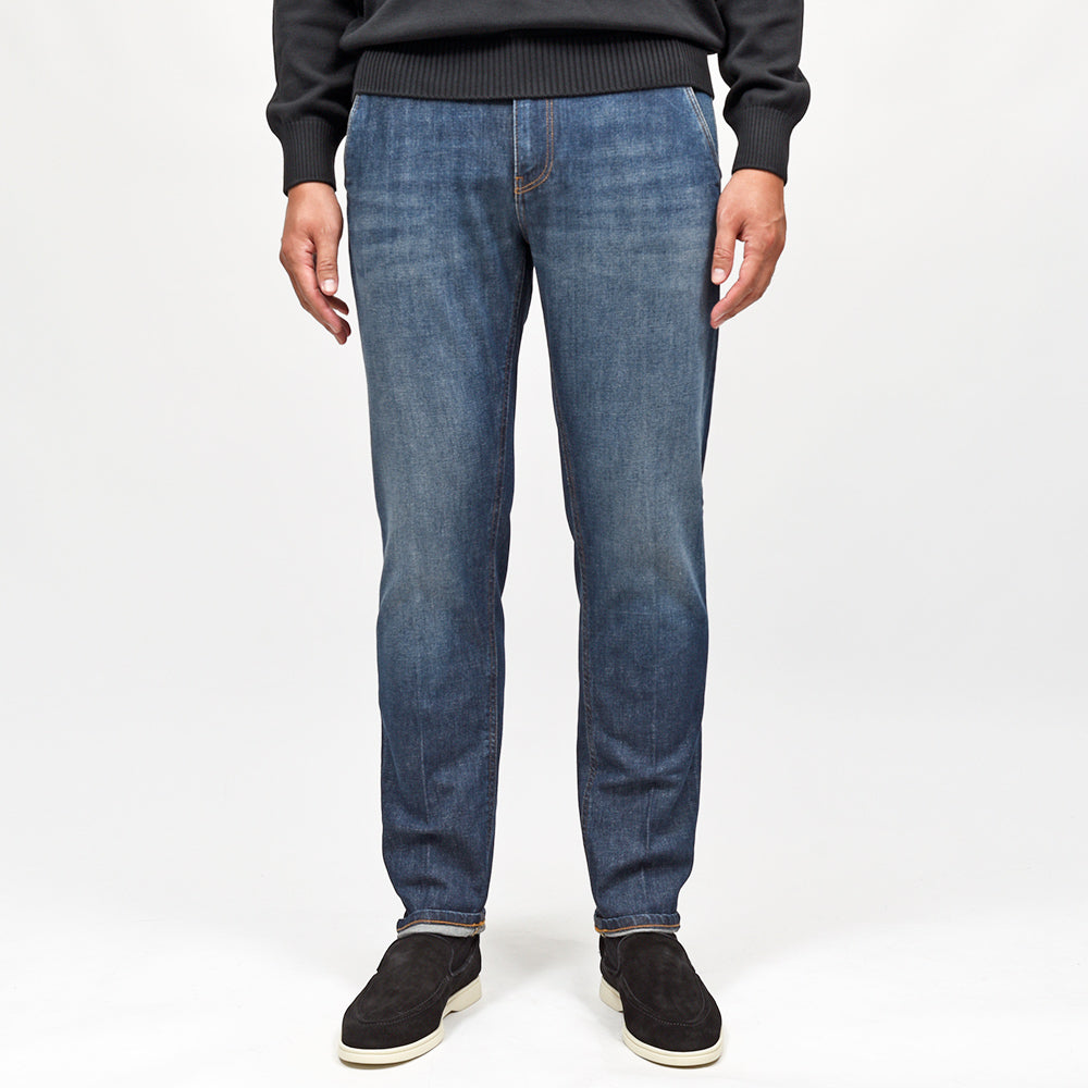 PT TORINO DENIM(ピーティートリノデニム) INDIE コットンストレッチ デニムスラックス/IM6040