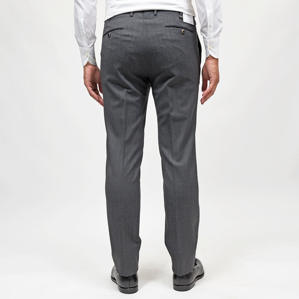 PT TORINO(ピーティー トリノ) Travel ウォッシャブルテクノウール ストレッチ サキソニー ノープリーツ ドレスパンツ SUPERSLIM FIT/PO36