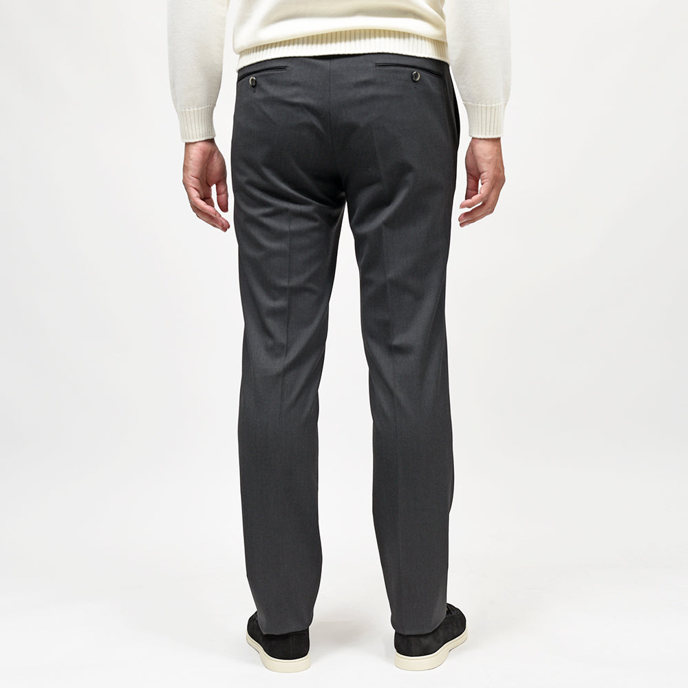 PT TORINO(ピーティー トリノ) Travel ウォッシャブルテクノウール ストレッチ サキソニー ノープリーツ ドレスパンツ SUPERSLIM FIT/PO36