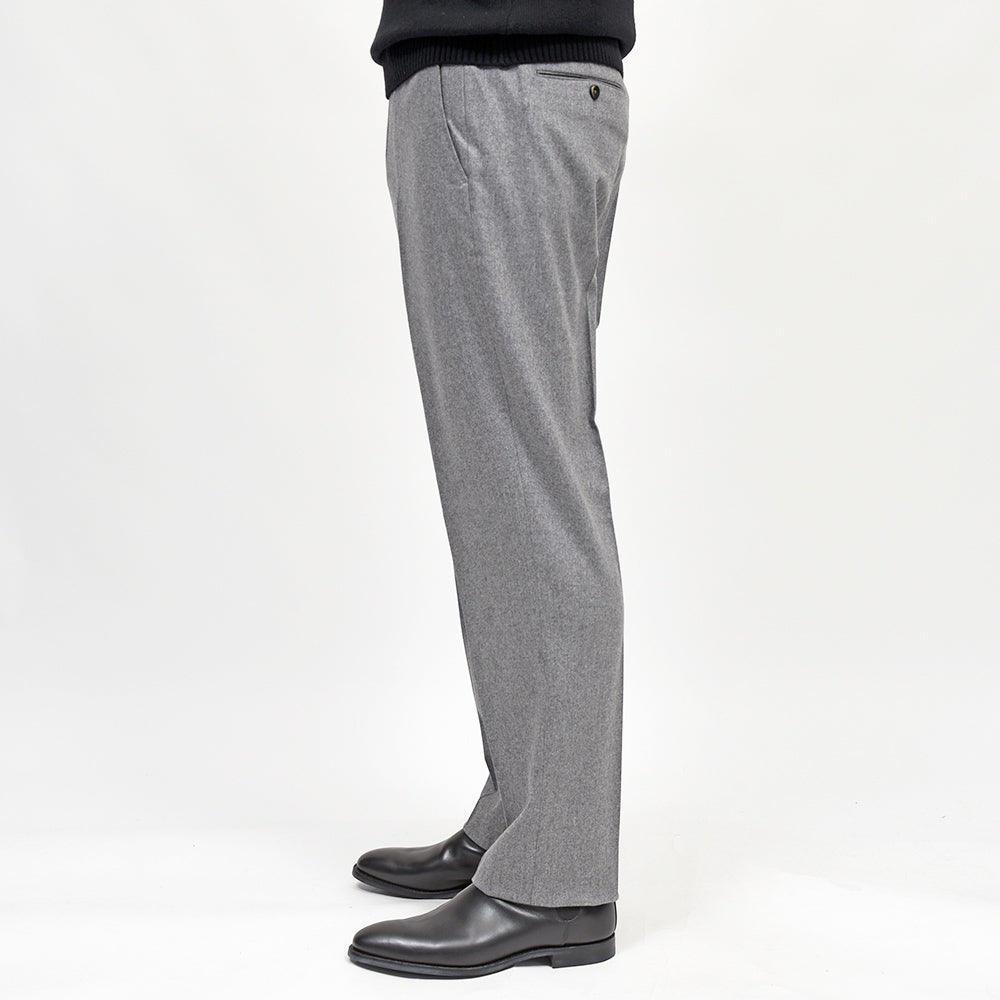 PT TORINO(ピーティートリノ)<br>LIAM ヴァージンウールカシミヤストレッチ ライトフランネル ノープリーツパンツ STRAIGHT FIT/TO03