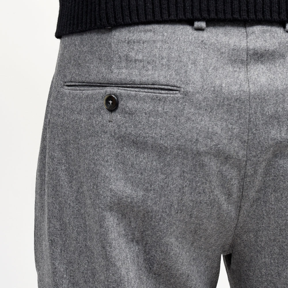 PT TORINO(ピーティートリノ)<br>LIAM ヴァージンウールカシミヤストレッチ ライトフランネル ノープリーツパンツ STRAIGHT FIT/TO03