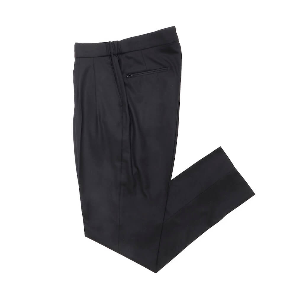 ベルウィッチ / 【BR別注】ZIPポケット付き VBC ライトフランネル 2プリーツ リラックスパンツ/NEW SCOTCH RELAX GOLD VB8996