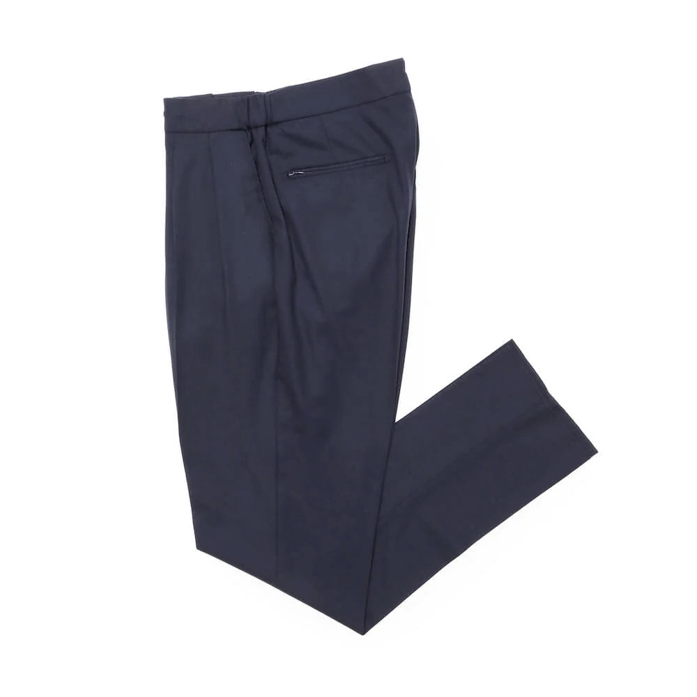 ベルウィッチ / 【BR別注】ZIPポケット付き VBC ライトフランネル 2プリーツ リラックスパンツ/NEW SCOTCH RELAX GOLD VB8996