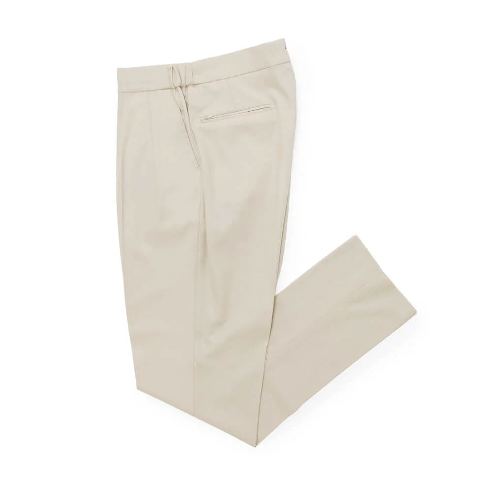ベルウィッチ / 【BR別注】ZIPポケット付き VBC ライトフランネル 2プリーツ リラックスパンツ/NEW SCOTCH RELAX GOLD VB8996