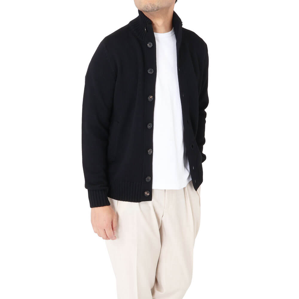 ザノーネ / ニット ブルゾン/CHIOTO(WOOL MERINOS)/CHIOTO 810130 ZR229