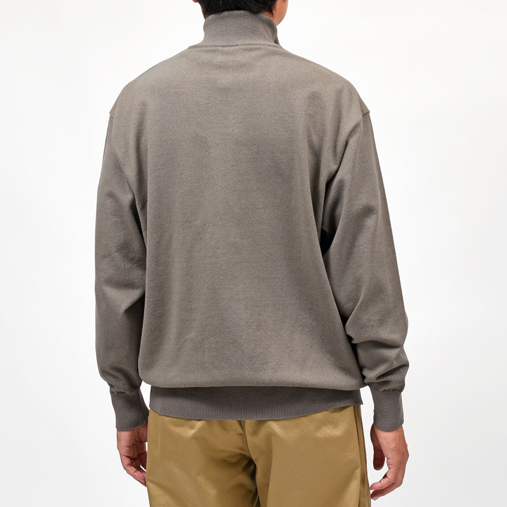 Yonetomi(ヨネトミ) WAVE COTTON KNIT BLOUSON ウェーブコットン ニットブルゾン