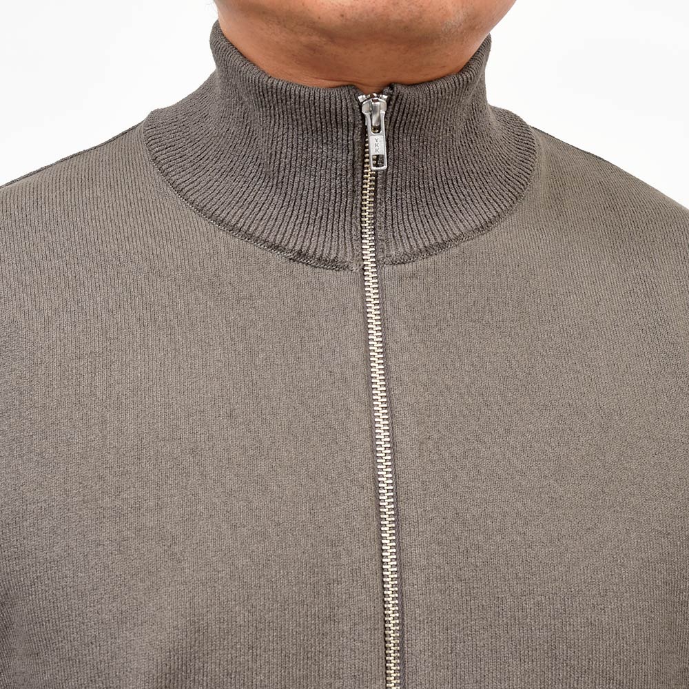 Yonetomi(ヨネトミ) WAVE COTTON KNIT BLOUSON ウェーブコットン ニットブルゾン