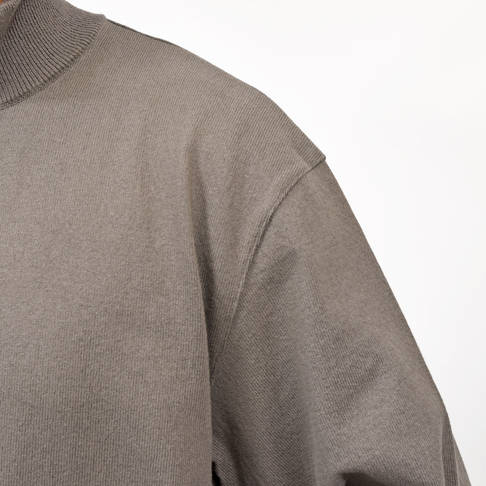 Yonetomi(ヨネトミ) WAVE COTTON KNIT BLOUSON ウェーブコットン ニットブルゾン
