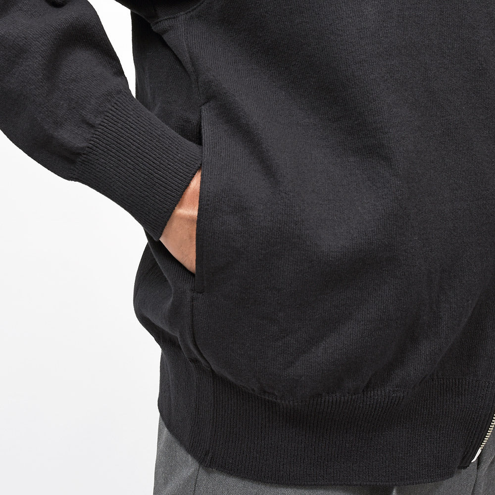 Yonetomi(ヨネトミ) WAVE COTTON KNIT BLOUSON ウェーブコットン ニットブルゾン