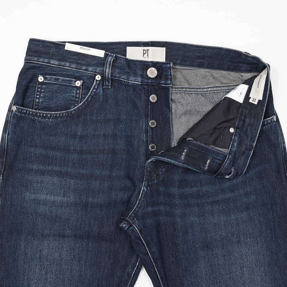 PT TORINO DENIM(ピーティートリノデニム) BREAKBEAT コットンセルロース レギュラーデニムパンツ/AW0620