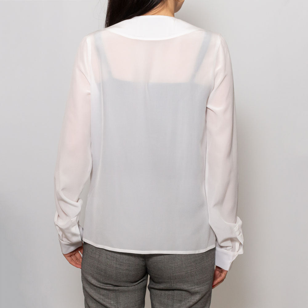 Bagutta(バグッタ)<BR>KARAS/12283 シルク カシュクールブラウス