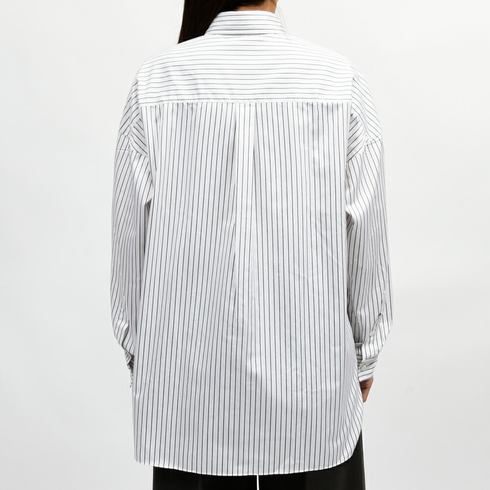 Finamore(フィナモレ) GRACE-J C0634 ペンシルストライプシャツ 21062015039
