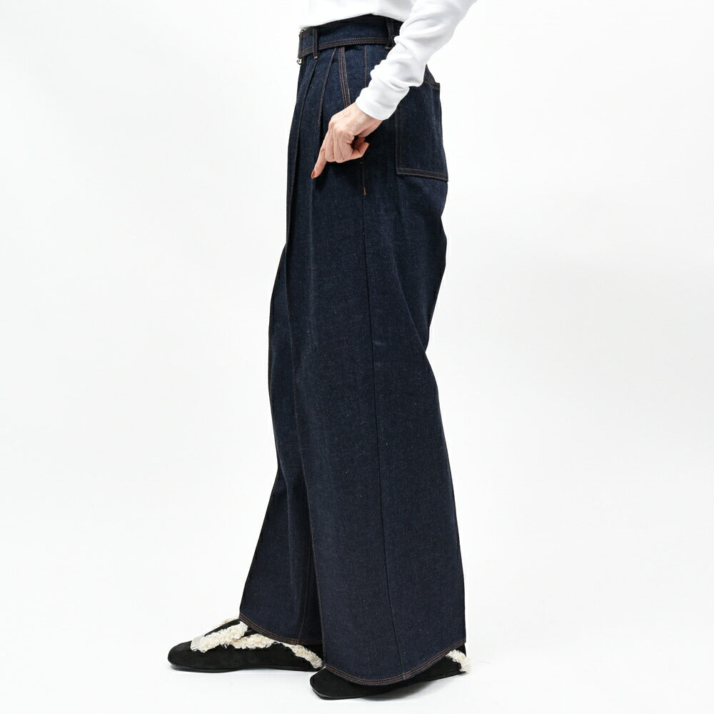 MACKINTOSH(マッキントッシュ)BELTED POLMOOD デニムベルテッドパンツ 23162000005