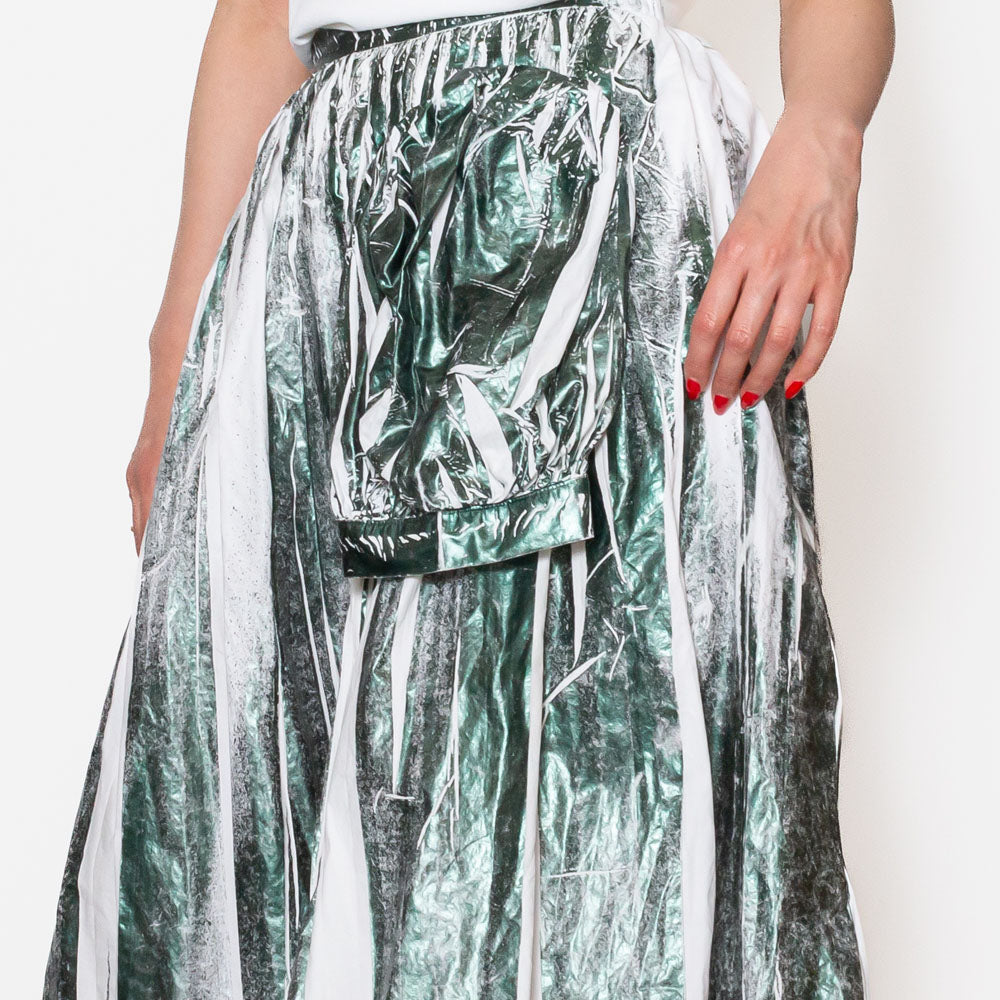 MM6 MAISON MARGIELA(メゾン マルジェラ)<BR>S62MA0074 ペイント ギャザースカート