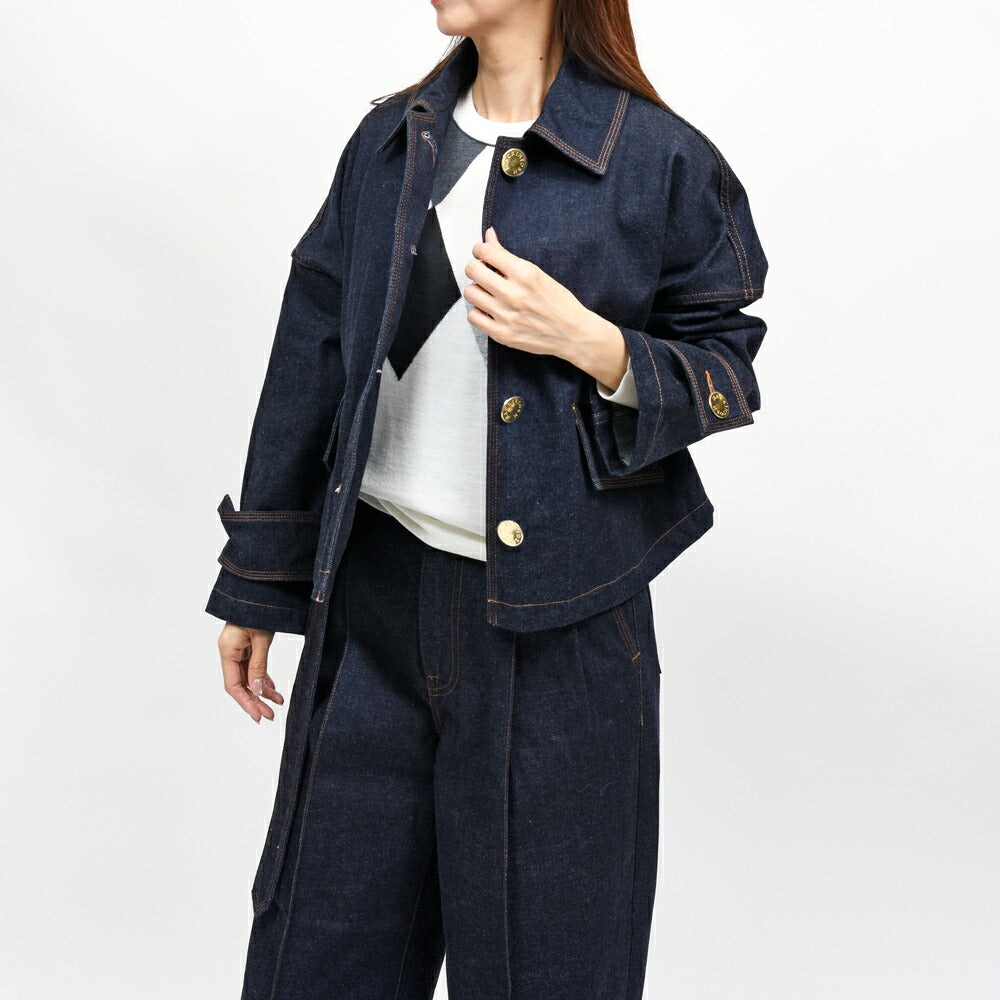 MACKINTOSH(マッキントッシュ)HUMBIE DNM JACKET SHORT ハンビーデニムジャケットショート 24062007005