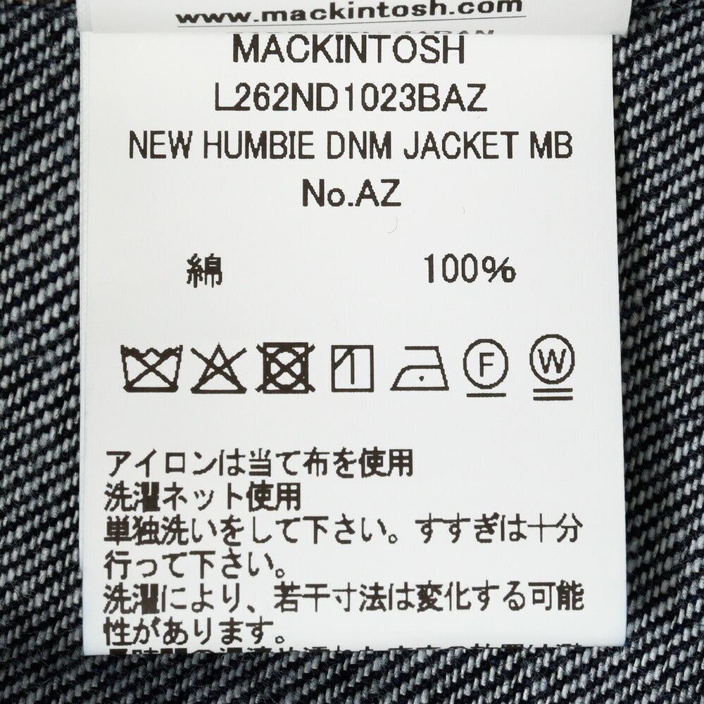 MACKINTOSH(マッキントッシュ)HUMBIE DNM JACKET ハンビーデニムジャケット 24162003005
