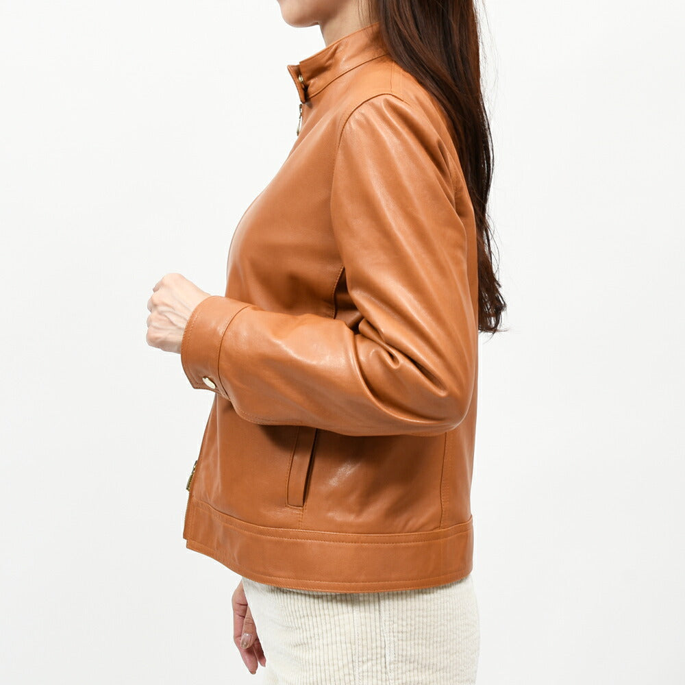 EMMETI(エンメティ)JURI DONNA ナッパレザージャケット 24262002085