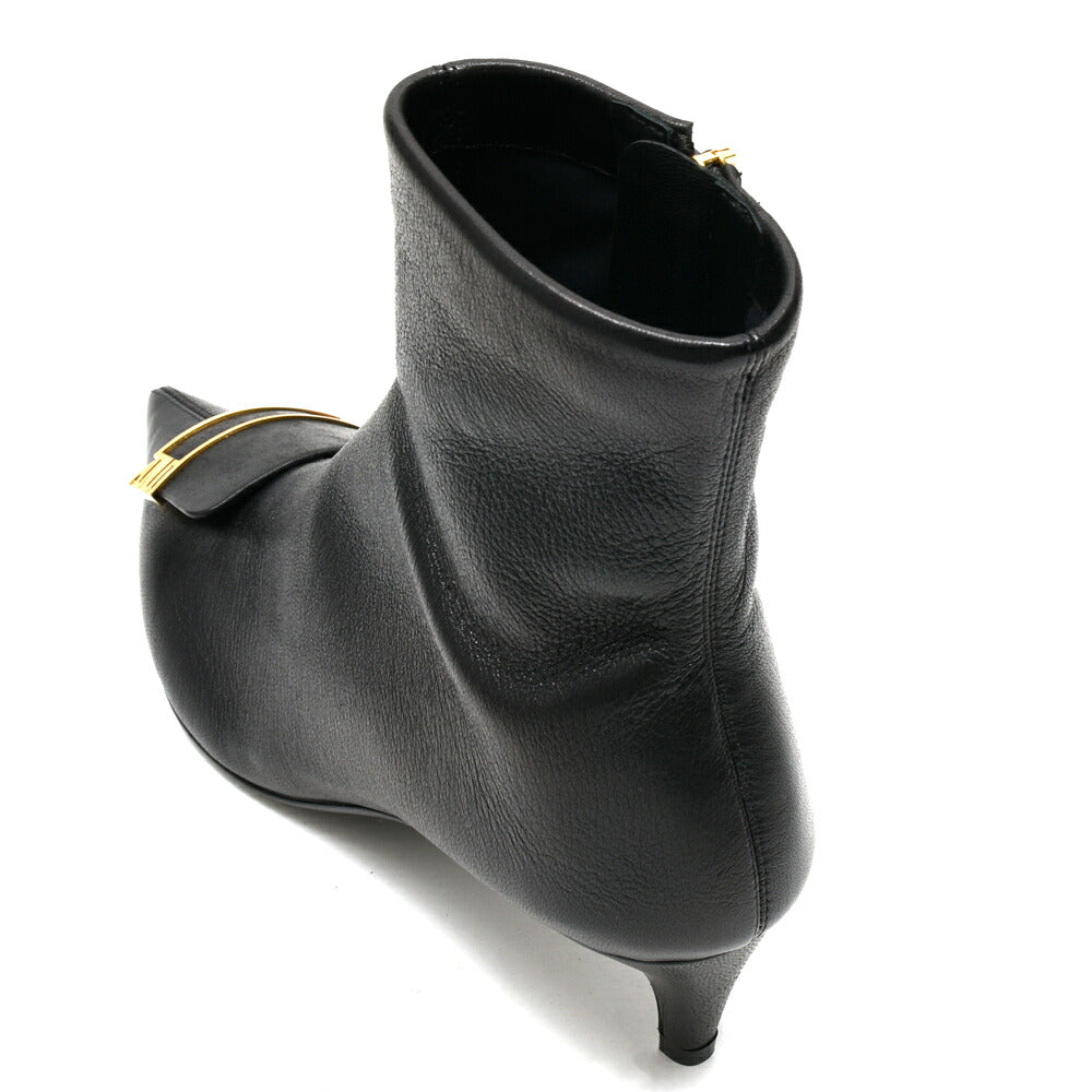 Sergio Rossi(セルジオロッシ)BOOTIE B16970MAGE08 ナッパレザーブーツ 25066001218