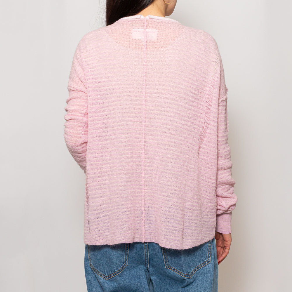 MM6 MAISON MARGIELA(エムエム6 メゾン マルジェラ)<BR>S62HA0065 ディストレスド セーター