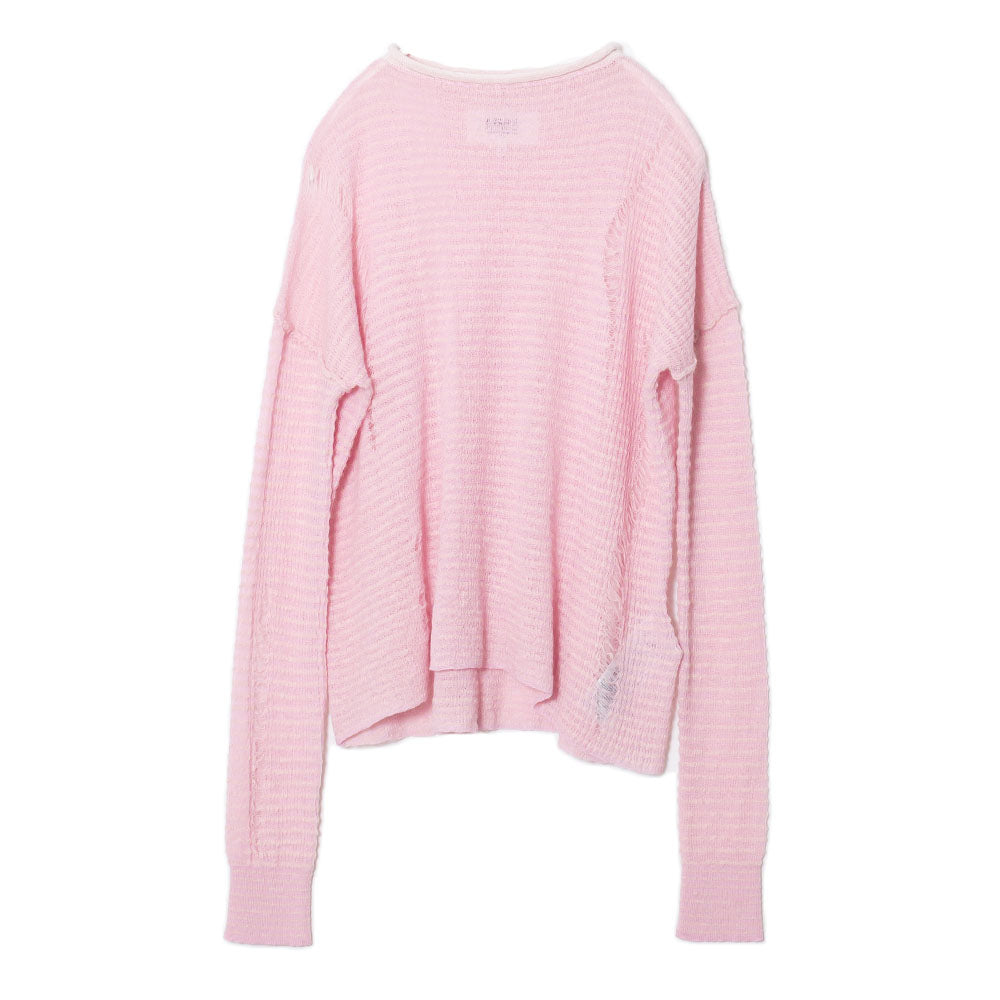 MM6 MAISON MARGIELA(エムエム6 メゾン マルジェラ)<BR>S62HA0065 ディストレスド セーター