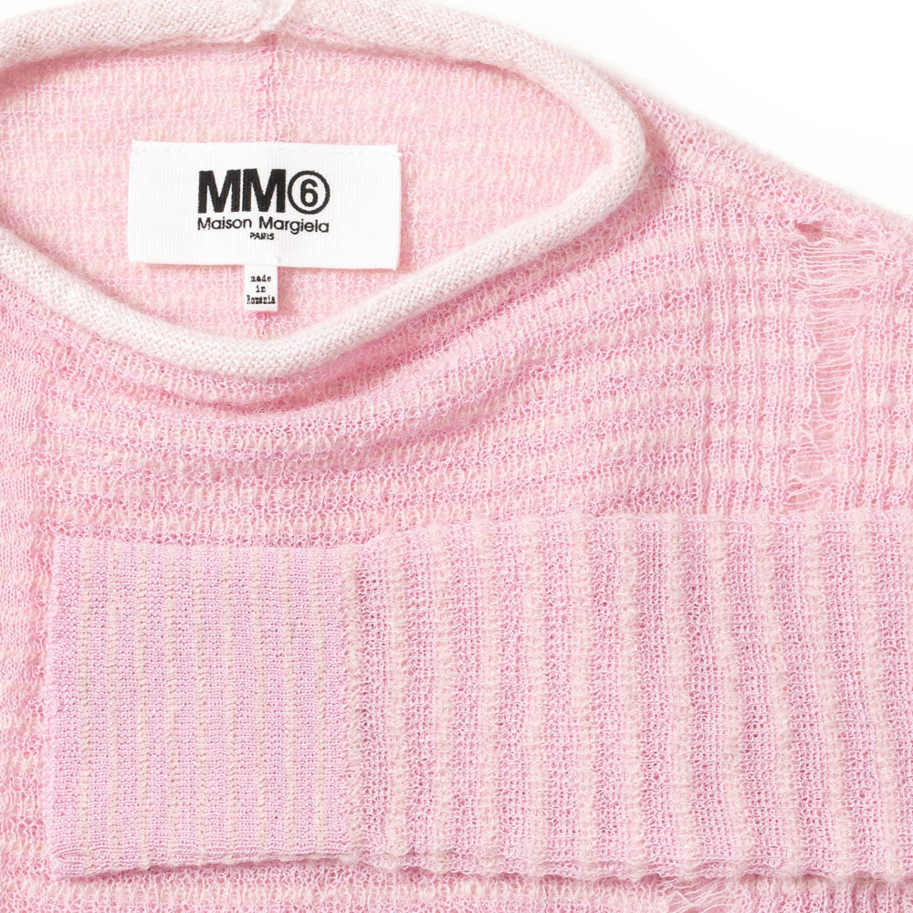 MM6 MAISON MARGIELA(エムエム6 メゾン マルジェラ)<BR>S62HA0065 ディストレスド セーター