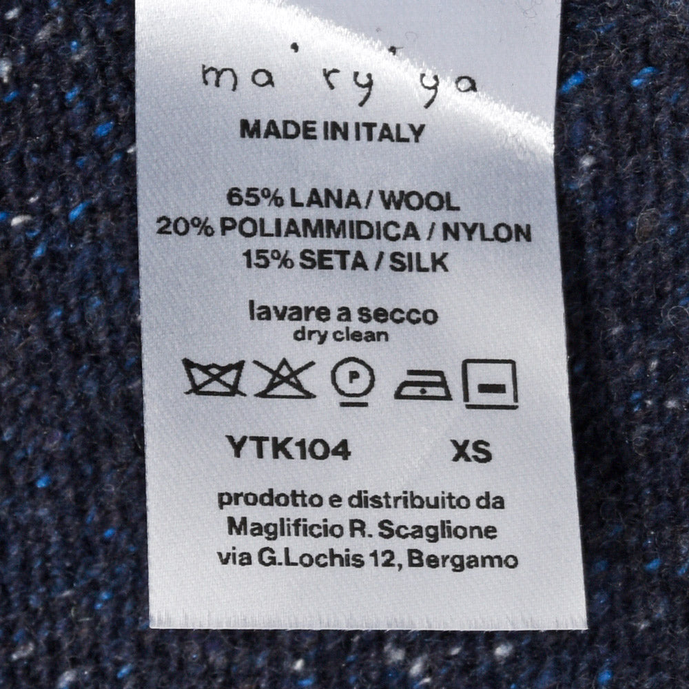 ma'ry'ya(マリア) YTK104 インタラプテッドネックニット 26062003112