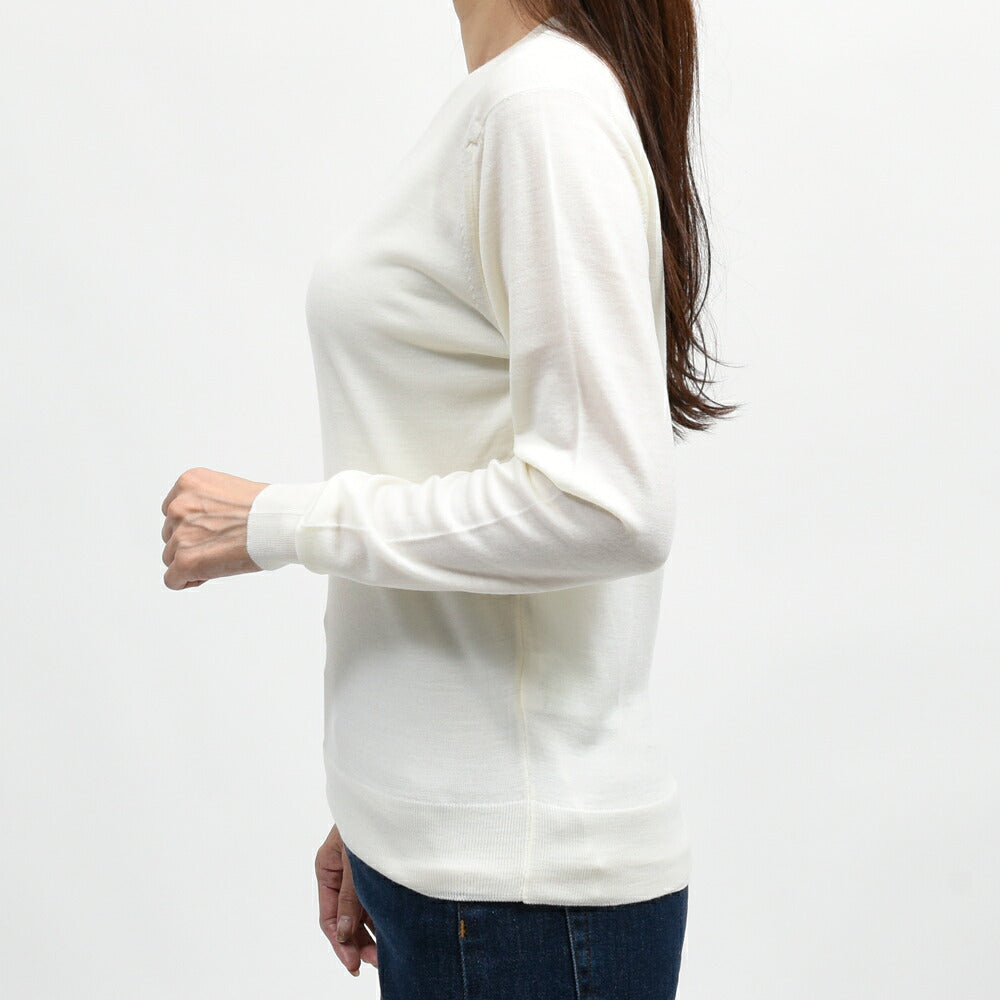 JOHN SMEDLEY(ジョンスメドレー) VIVIENNE メリノクルーネックニットプルオーバー 26062010030