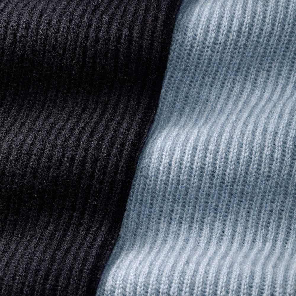 フィリッポ デ ローレンティス / Cashmerino 畔編み クルーネックニット/5GC1MLR42