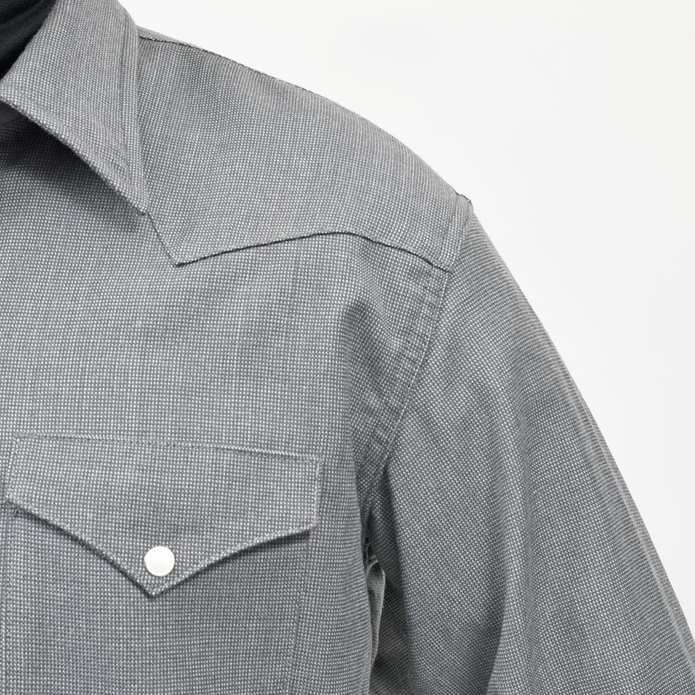 COHERENCE(コヒーレンス)ABIQUIU ウールツイル ROVER WOOL TWILL ウエスタンシャツ