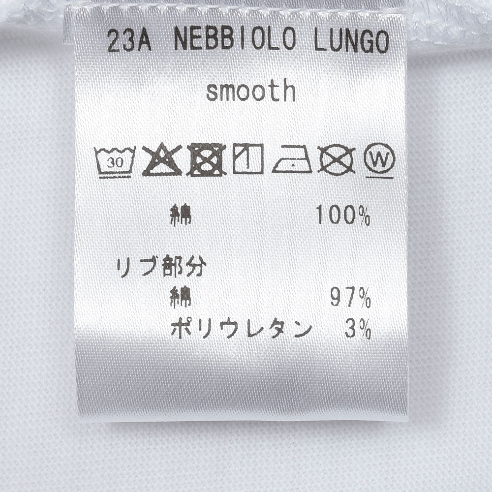 ANTICIPO(アンティーチポ)NEBBIOLO LUNGO スムースコットン クルーネックカットソー